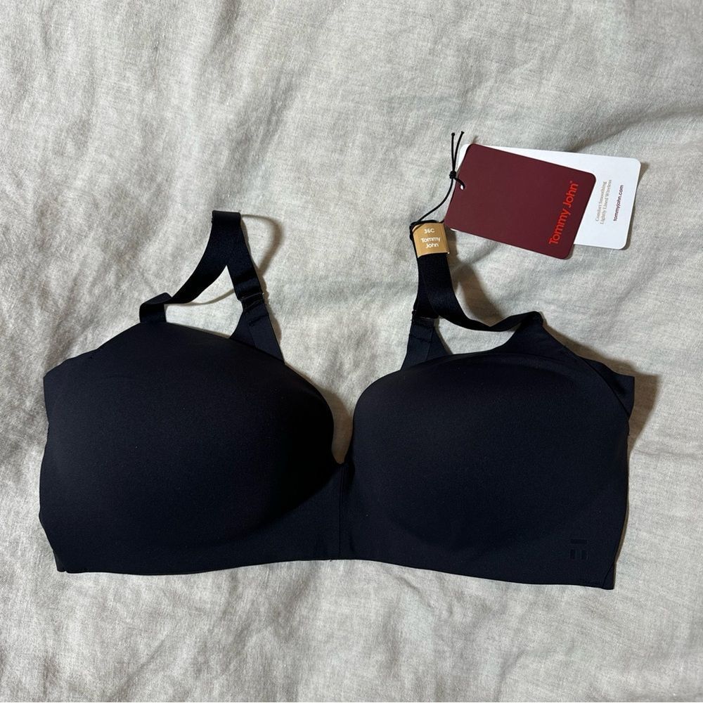 Tommy John women’s wireless bra size 36C NWT Comfort Smoothing Lightly Lined